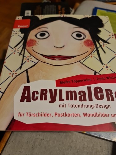 Acrylmalerei mit