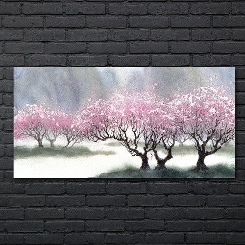 Malerei bäume kunst 140x70 - kunst,