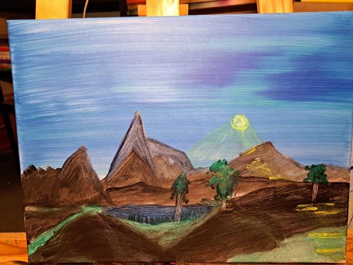 Mittleres format landschaft - mittleres,