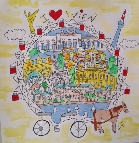 Malerei acrylbilder handgemalt - malerei,