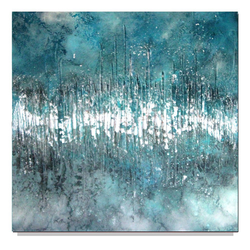 Silber abstrakt malerei - abstrakt, kunst