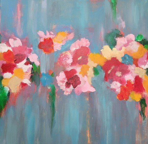 Original handgemalt acryl bild - handgemalt,