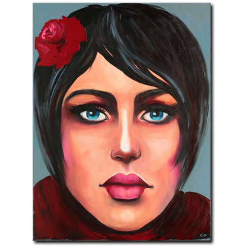 Acryl bild gemälde modern - bild,