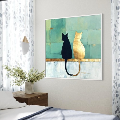 Abstrakt tiere blattgold - abstrakt,
