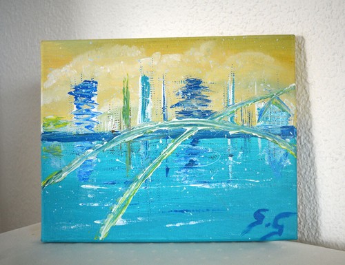 Abstrakte malerei kunst - abstrakte,