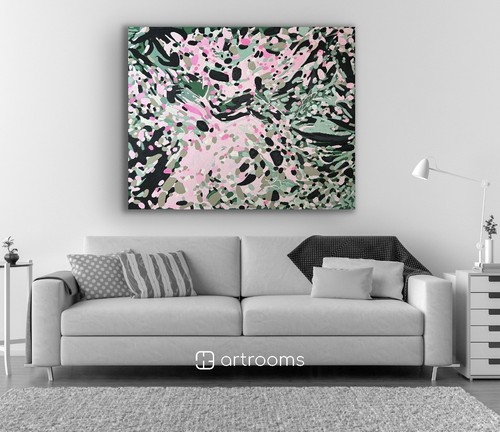 Xxl acryl bilder gemälde - xxl,