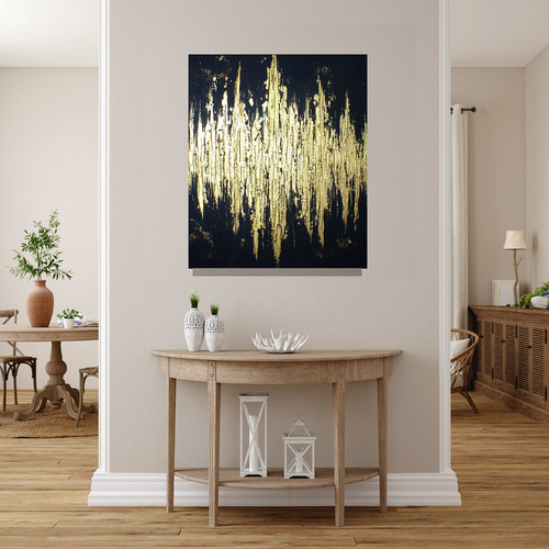 Gold abstrakt malerei kunst - abstrakt,