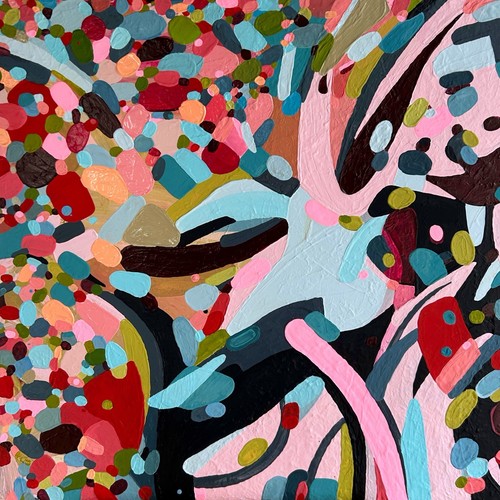 Original acryl bild - bild, gemälde