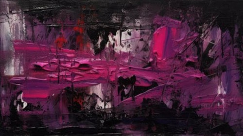 Wandbild der abstrakte - wandbild:,