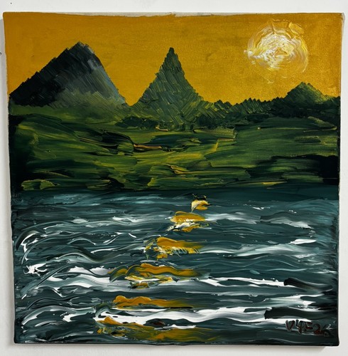 Original acryl gemälde - original,