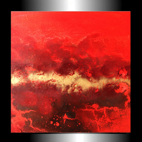 Gold abstrakt malerei kunst - gold,