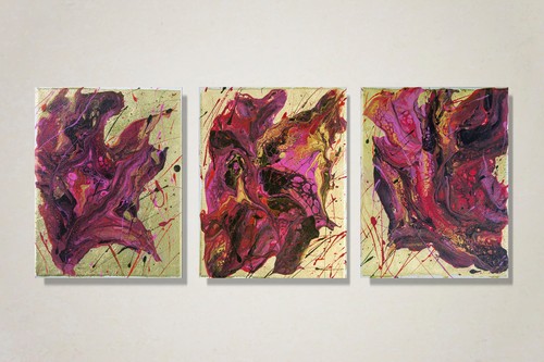 Original acryl bild gemälde - original,