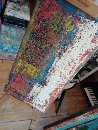 Original kunst modern acryl - kunst,